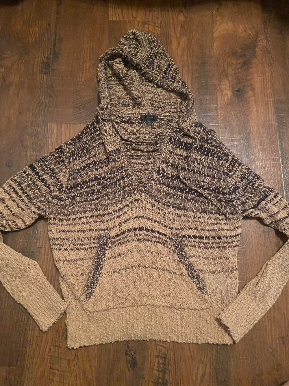 New without  tags J. Crew Hoodie Sz XS 100% Cotton Pockets
